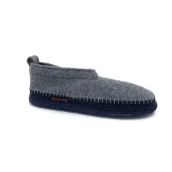 Giesswein Tegernau Laine Gris Schiefer*Femme Pantoufles