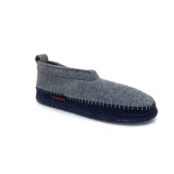 Giesswein Tegernau Laine Gris Schiefer*Femme Pantoufles