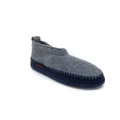 Giesswein Tegernau Laine Gris Schiefer*Femme Pantoufles