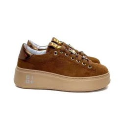 GioPiu Pia 102 A Daim Camel*Femme Baskets