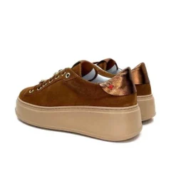 GioPiu Pia 102 A Daim Camel*Femme Baskets