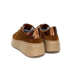 GioPiu Pia 102 A Daim Camel*Femme Baskets
