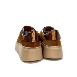 GioPiu Pia 102 A Daim Camel*Femme Baskets