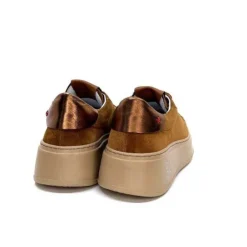 GioPiu Pia 102 A Daim Camel*Femme Baskets