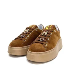 GioPiu Pia 102 A Daim Camel*Femme Baskets