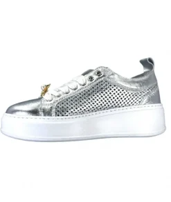 GioPiu Pia 47B Cuir Argent*Femme Baskets