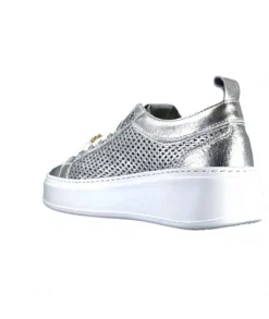GioPiu Pia 47B Cuir Argent*Femme Baskets