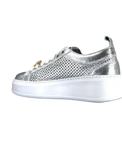 GioPiu Pia 47B Cuir Argent*Femme Baskets
