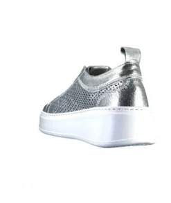 GioPiu Pia 47B Cuir Argent*Femme Baskets