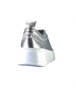 GioPiu Pia 47B Cuir Argent*Femme Baskets