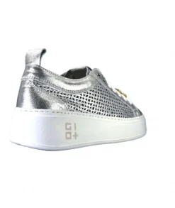 GioPiu Pia 47B Cuir Argent*Femme Baskets