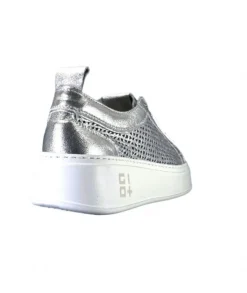 GioPiu Pia 47B Cuir Argent*Femme Baskets