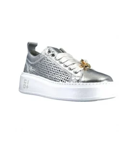 GioPiu Pia 47B Cuir Argent*Femme Baskets