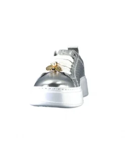 GioPiu Pia 47B Cuir Argent*Femme Baskets