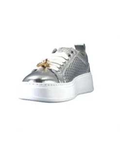 GioPiu Pia 47B Cuir Argent*Femme Baskets