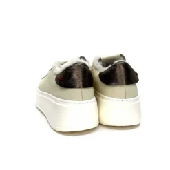 GioPiu Pia98A Cuir Creme*Femme Baskets