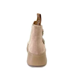 GioPiu Piada 04B Daim Beige Sahara*Femme Bottines