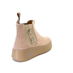 GioPiu Piada 04B Daim Beige Sahara*Femme Bottines