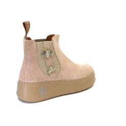 GioPiu Piada 04B Daim Beige Sahara*Femme Bottines