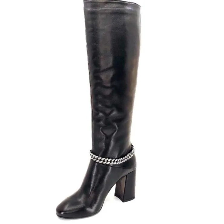 Guglielmo Rotta Maryanne Cuir Noir*Femme Bottes