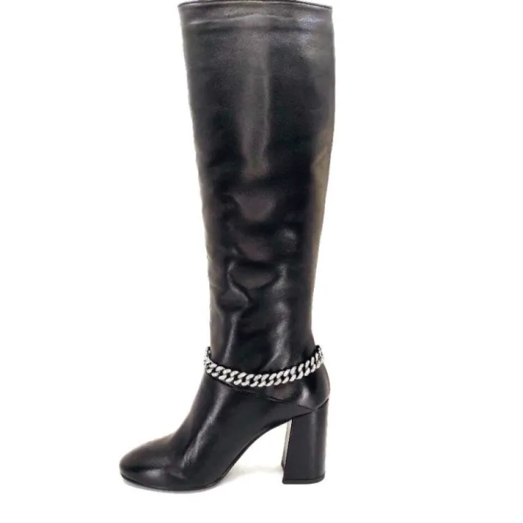 Guglielmo Rotta Maryanne Cuir Noir*Femme Bottes