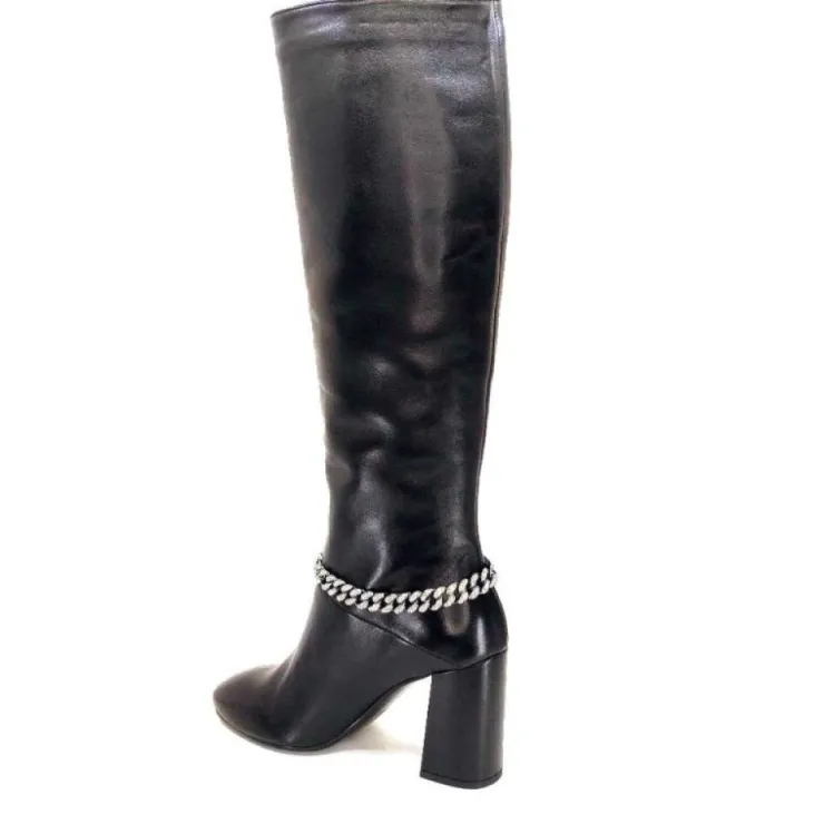 Guglielmo Rotta Maryanne Cuir Noir*Femme Bottes