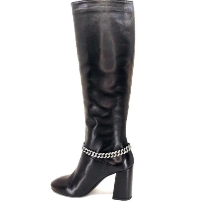 Guglielmo Rotta Maryanne Cuir Noir*Femme Bottes