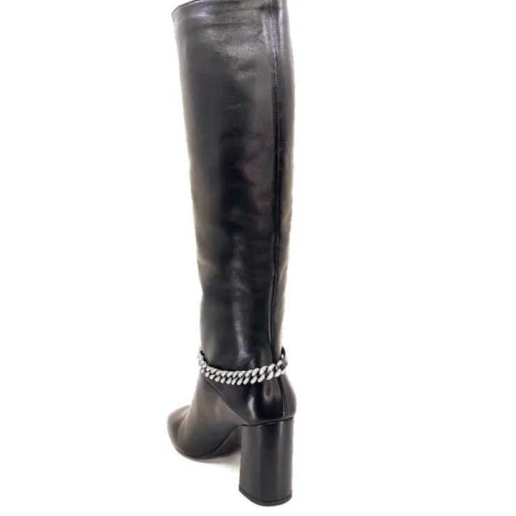 Guglielmo Rotta Maryanne Cuir Noir*Femme Bottes