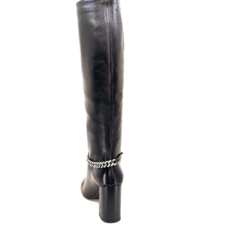 Guglielmo Rotta Maryanne Cuir Noir*Femme Bottes