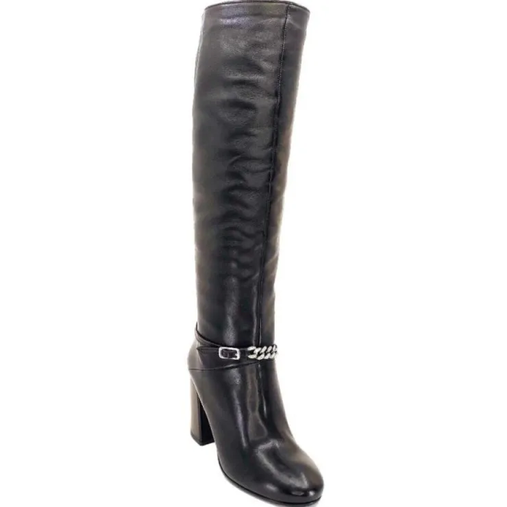 Guglielmo Rotta Maryanne Cuir Noir*Femme Bottes