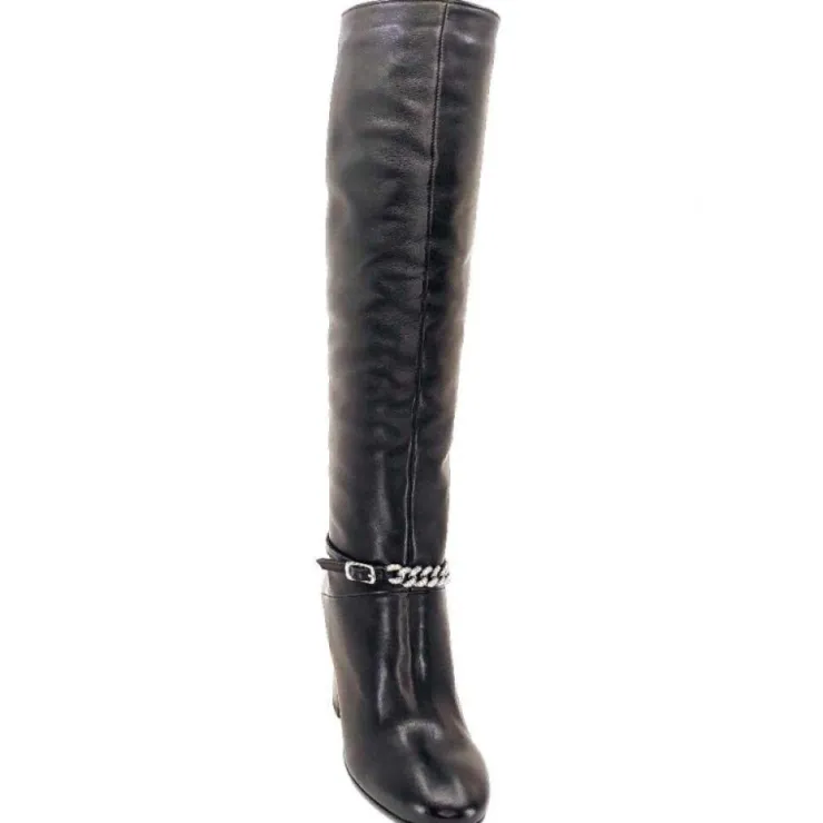 Guglielmo Rotta Maryanne Cuir Noir*Femme Bottes