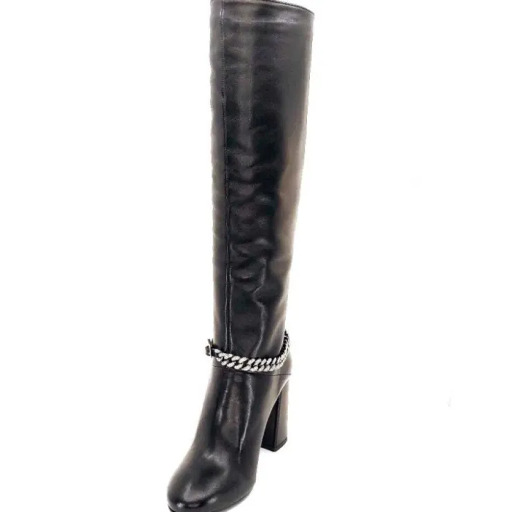 Guglielmo Rotta Maryanne Cuir Noir*Femme Bottes