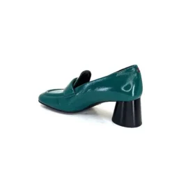 Halmanera Dani 03 Cuir Vert*Femme Mocassins
