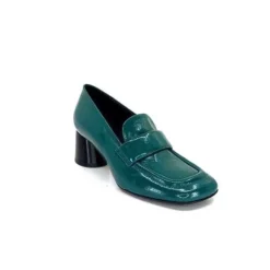 Halmanera Dani 03 Cuir Vert*Femme Mocassins