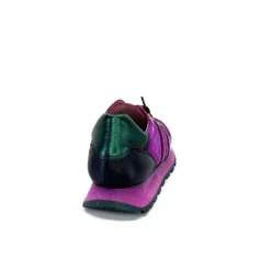 Hispanitas Hi 233073 Loira Cuir Vernis Et Daim Fushia*Femme Baskets