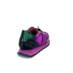 Hispanitas Hi 233073 Loira Cuir Vernis Et Daim Fushia*Femme Baskets