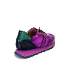 Hispanitas Hi 233073 Loira Cuir Vernis Et Daim Fushia*Femme Baskets