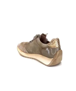 Hispanitas Hi 222277 Rafaell Cuir Vison & Taupe*Femme Baskets