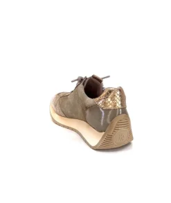 Hispanitas Hi 222277 Rafaell Cuir Vison & Taupe*Femme Baskets