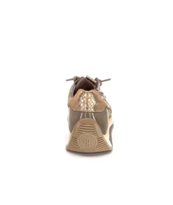 Hispanitas Hi 222277 Rafaell Cuir Vison & Taupe*Femme Baskets