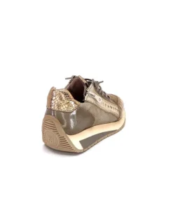 Hispanitas Hi 222277 Rafaell Cuir Vison & Taupe*Femme Baskets