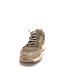 Hispanitas Hi 222277 Rafaell Cuir Vison & Taupe*Femme Baskets