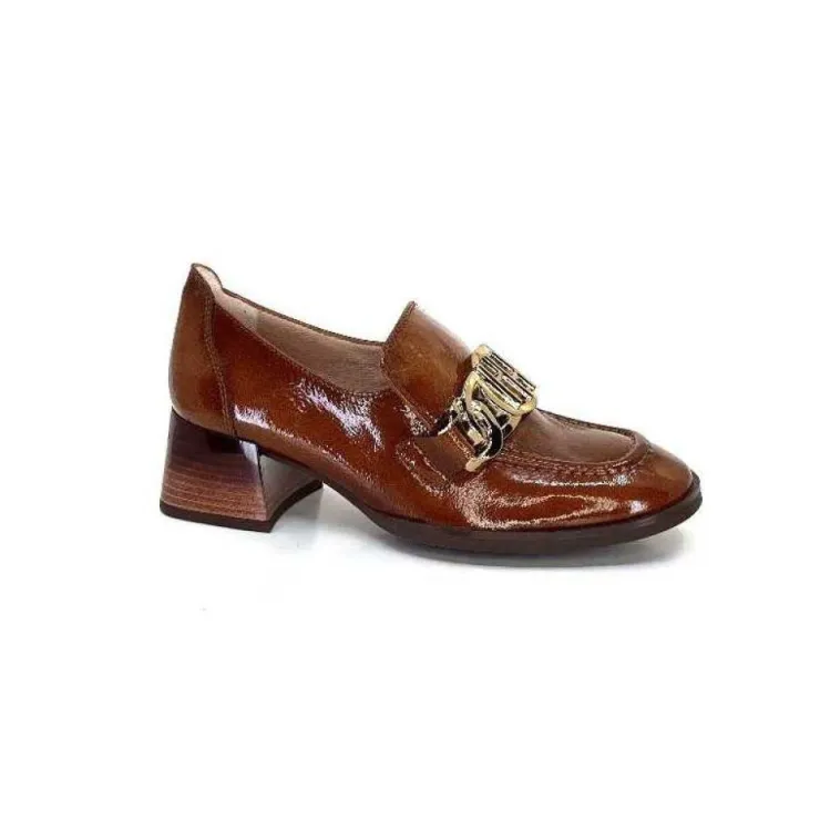 Hispanitas Hi232992 Charlize Cuir Vernis Cuero*Femme Mocassins