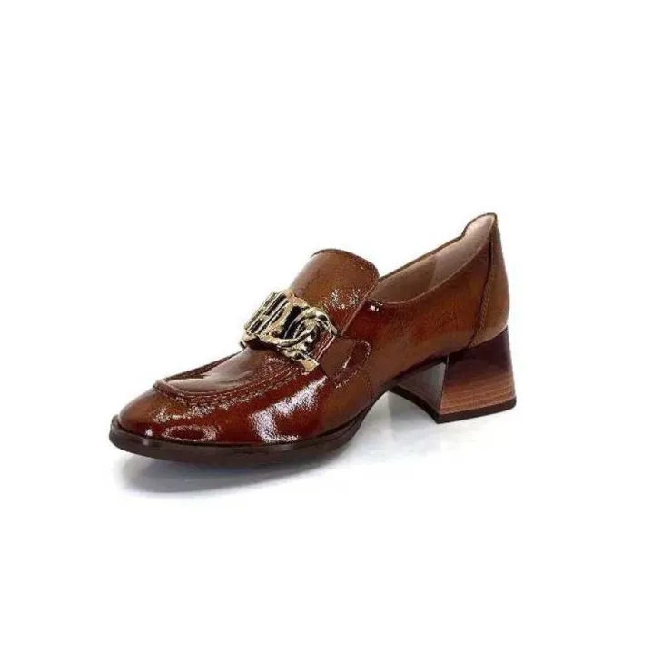 Hispanitas Hi232992 Charlize Cuir Vernis Cuero*Femme Mocassins