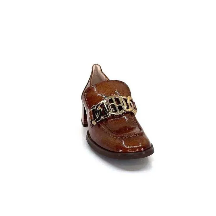 Hispanitas Hi232992 Charlize Cuir Vernis Cuero*Femme Mocassins