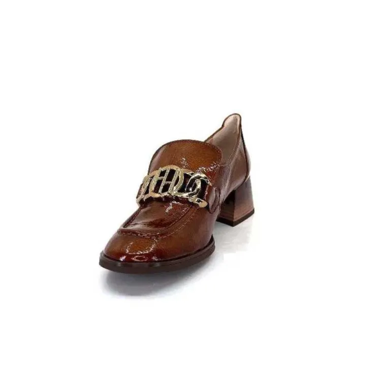 Hispanitas Hi232992 Charlize Cuir Vernis Cuero*Femme Mocassins