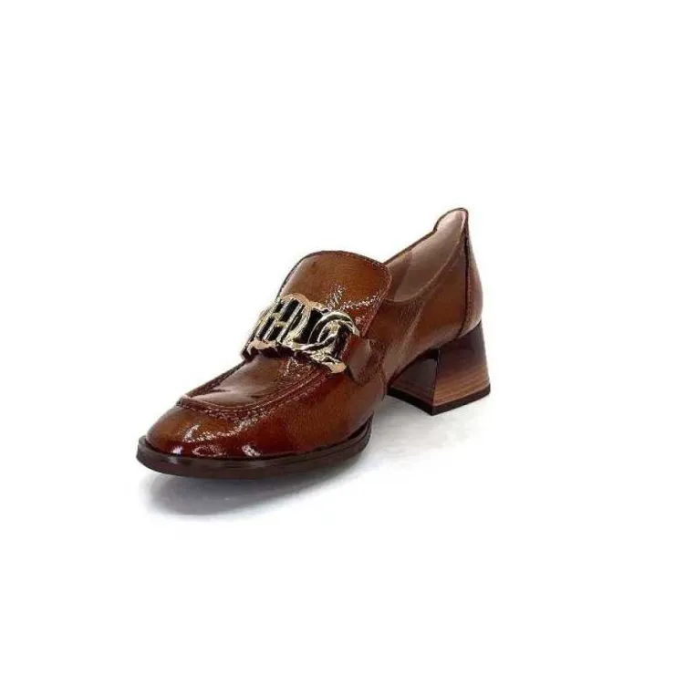 Hispanitas Hi232992 Charlize Cuir Vernis Cuero*Femme Mocassins