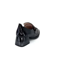 Hispanitas Hi232992 Charlize Cuir Vernis Noir*Femme Mocassins