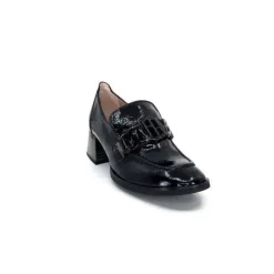 Hispanitas Hi232992 Charlize Cuir Vernis Noir*Femme Mocassins