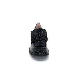 Hispanitas Hi232992 Charlize Cuir Vernis Noir*Femme Mocassins